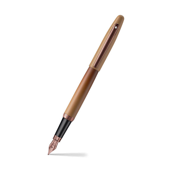 Lapicera Pluma Fuente Sheaffer Vfm Coffee Edition PVD - M