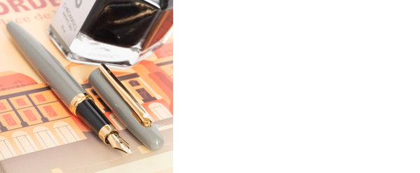 Lapicera Pluma Fuente Sheaffer Vfm Light Grey GT - Medium