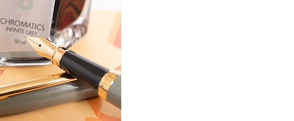 Lapicera Pluma Fuente Sheaffer Vfm Light Grey GT - Medium