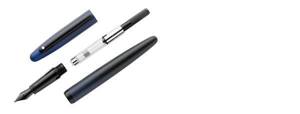 Lapicera Pluma Fuente Sheaffer Vfm Matte Blue PVD Medium (M)