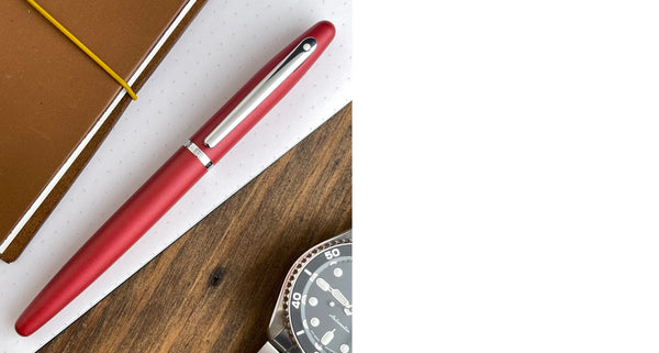 Lapicera Pluma Fuente Sheaffer Vfm Excessive Red Ct - Medium