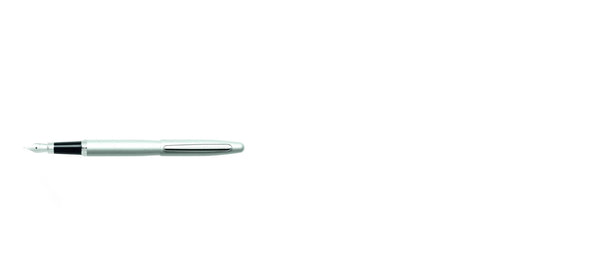 Lapicera Pluma Fuente Sheaffer Vfm Matte Silver Ct - Medium