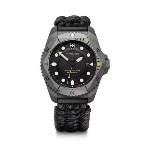 Reloj Victorinox Diver Pro Paracord Strap Black 43mm 241993.1