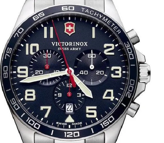 Reloj Victorinox Fieldforce Chrono Blue SS 42mm 241857
