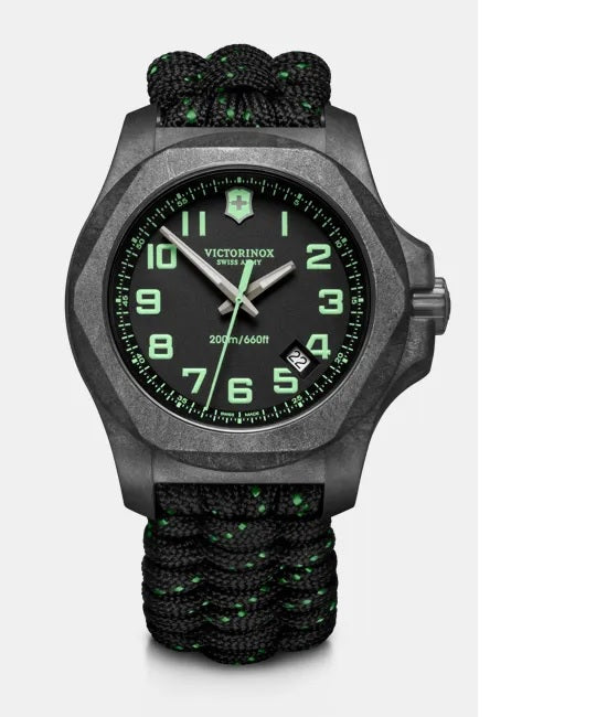 Reloj Victorinox INOX Black Strap Black 43mm 241859