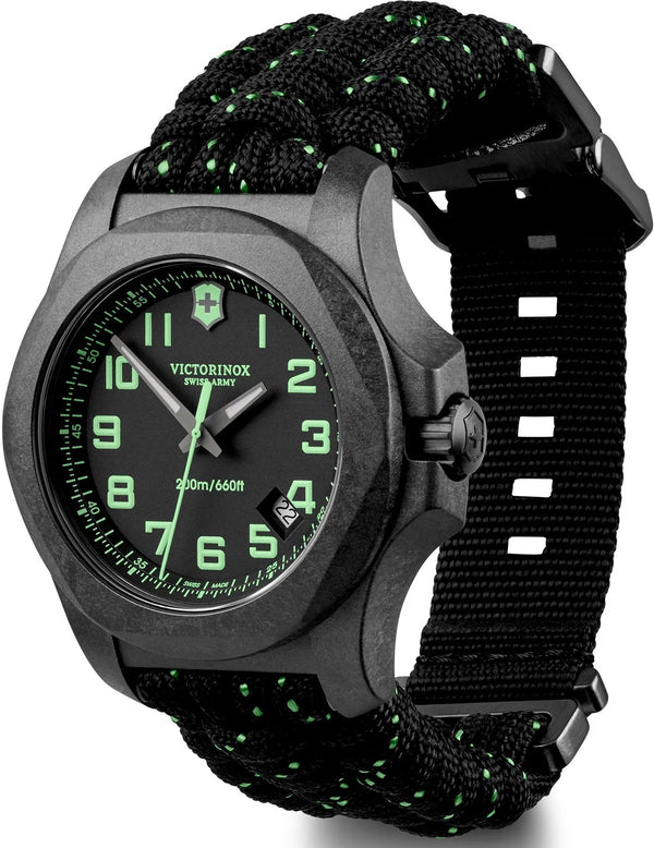 Reloj Victorinox INOX Black Strap Black 43mm 241859