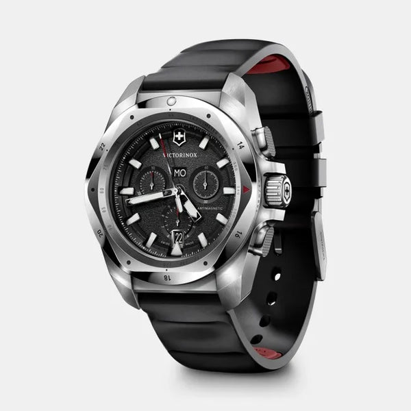 Reloj Victorinox INOX Chrono Black Strap Black 43mm 241983