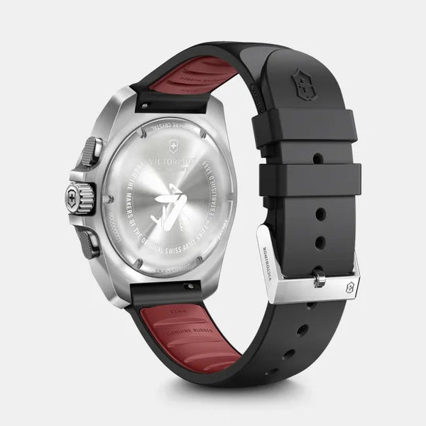 Reloj Victorinox INOX Chrono Black Strap Black 43mm 241983