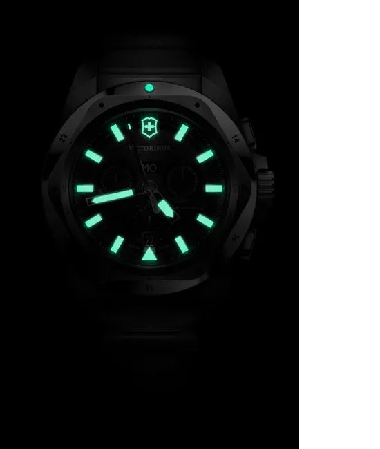 Reloj Victorinox INOX Chrono Black Strap Black 43mm 241983