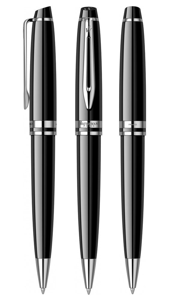 Lapicera Boligrafo Waterman Expert 3 Black Glossy Ct