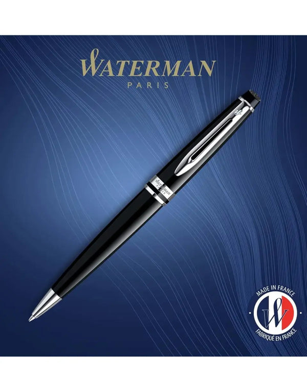 Lapicera Boligrafo Waterman Expert 3 Black Glossy Ct