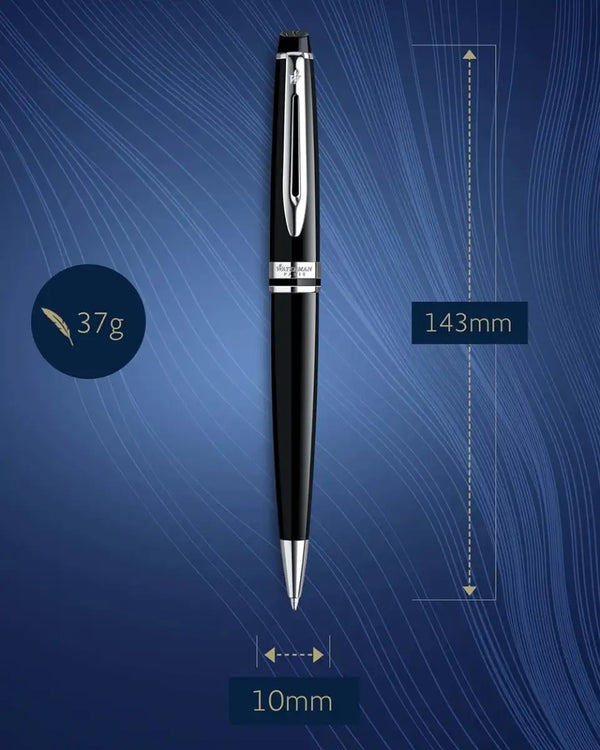 Lapicera Boligrafo Waterman Expert 3 Black Glossy Ct