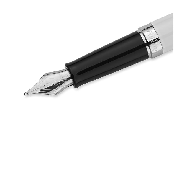Lapicera Pluma Fuente Waterman Hemisphere Deluxe Silk White Ct