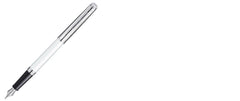 Lapicera Pluma Fuente Waterman Hemisphere Deluxe Silk White Ct