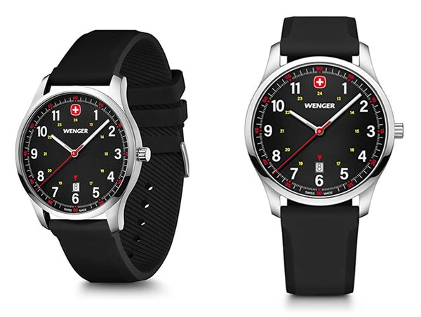 Reloj Wenger Sport City Black Cuarzo Silicone 01.1441.129
