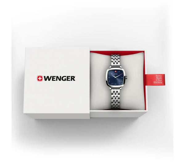 Reloj Wenger Lady Vintage Blue Cuarzo Steel 01.1911.103