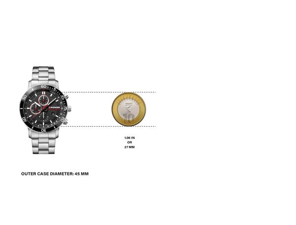 Reloj Wenger Roadster Chrono Cuarzo 01.1843.106