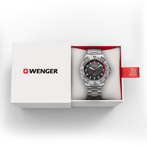 Reloj Wenger Seaforce SS Strap Black 01.0641.139