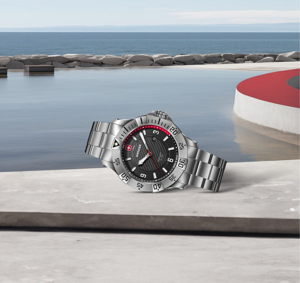 Reloj Wenger Seaforce SS Strap Black 01.0641.139