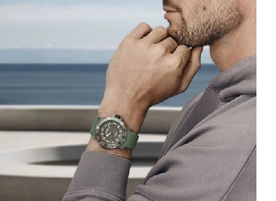 Reloj Wenger Seaforce Silicone Green Strap Green 01.0641.143