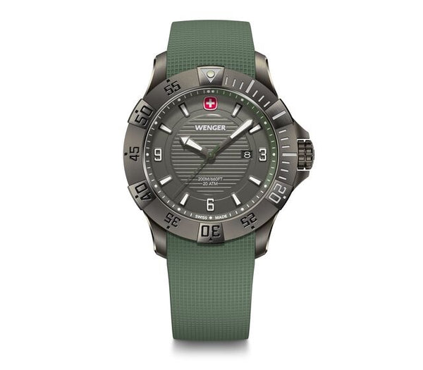 Reloj Wenger Seaforce Silicone Green Strap Green 01.0641.143