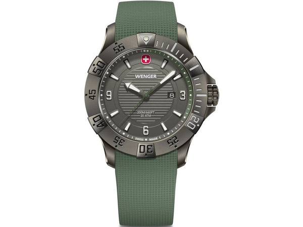Reloj Wenger Seaforce Silicone Green Strap Green 01.0641.143