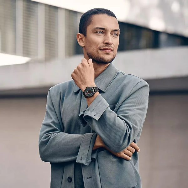 Reloj Wenger Terragraph Black Silicone Strap Black 01.0541.127