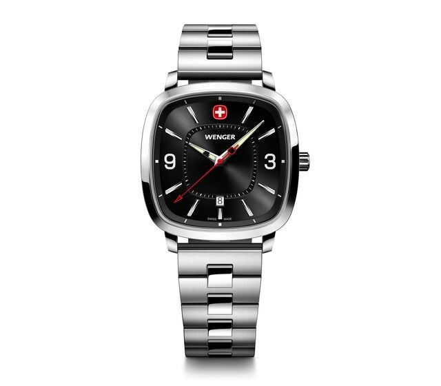 Reloj Wenger Vintage Sport Black Cuarzo Steel 01.1921.108