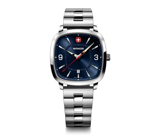 Reloj Wenger Vintage Sport Blue Cuarzo Steel 01.1921.110