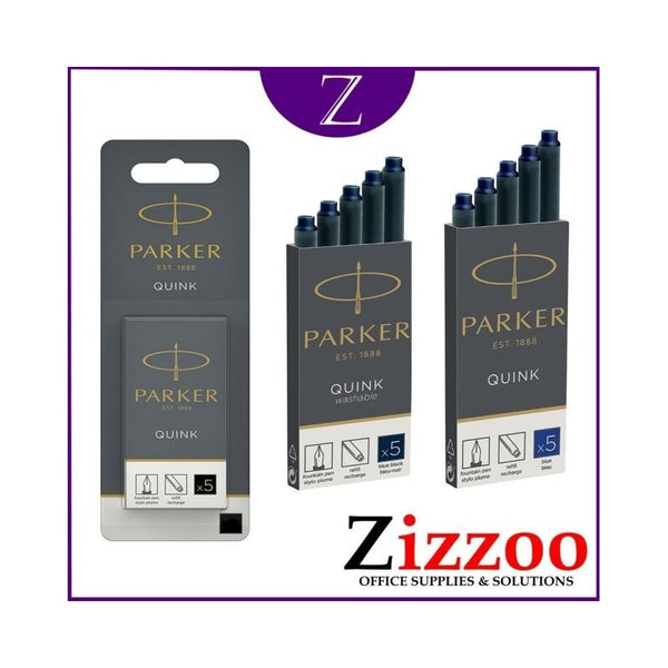 Tinta Pluma Fuente Parker (cartridges Largos) - Black