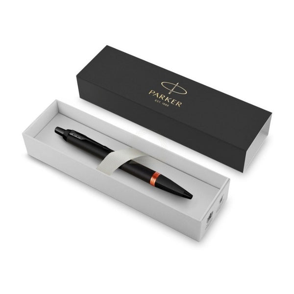 Lapicera Boligrafo Parker Im Vibrant Rings Flame Orange