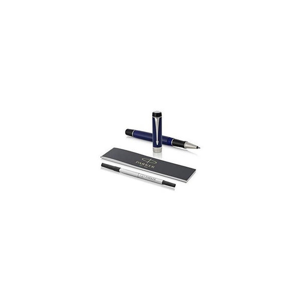 Lapicera Rollerball Parker Duofold Classic - Black & Blue