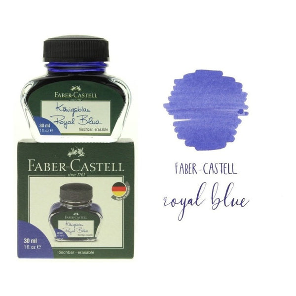 Tinta Para Pluma Fuente Faber-castell - 62,5ml - Azul