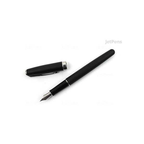 Lapicera Pluma Parker Sonnet Matte Lacquered Black Silver