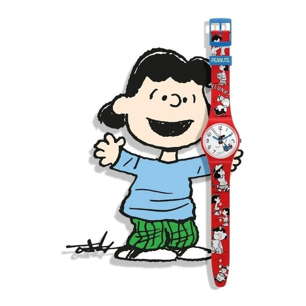 Reloj Swatch Peanuts Klunk! So28z106