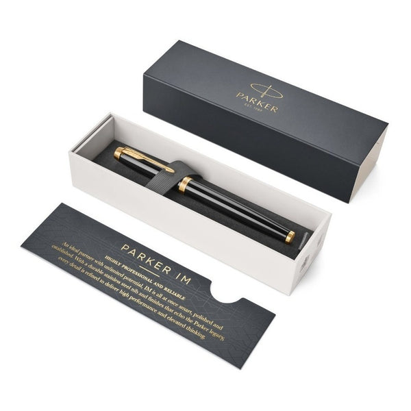 Lapicera Roller Parker Im Glossy Black Gt