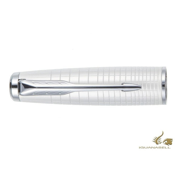 Lapicera Pluma Fuente Parker Urban Premium Metal Pearl - Medium (M)