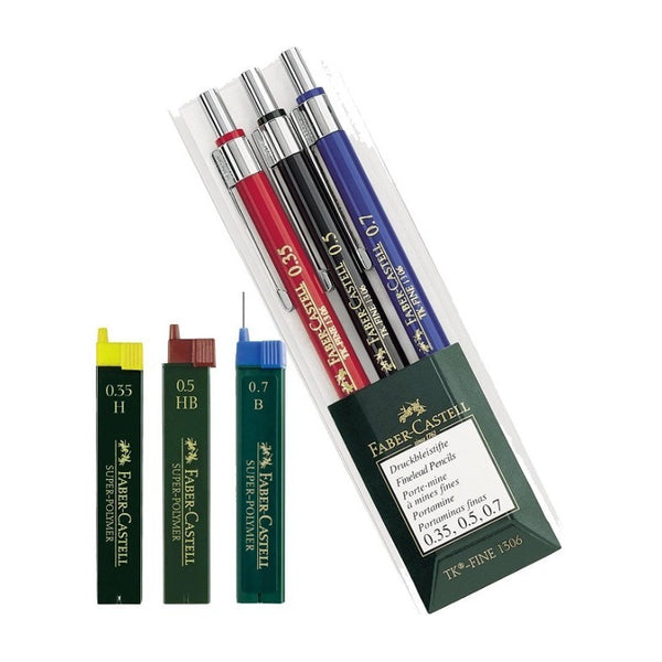 Lapicera Portaminas Faber-castell Executive Green - 0.5 Mm
