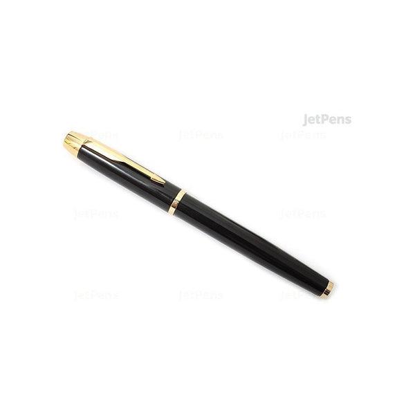Lapicera Pluma Fuente Parker Im Black Gold - Medium