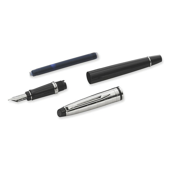 Lapicera Pluma Waterman Expert 3 Deluxe Black Ct - Medium