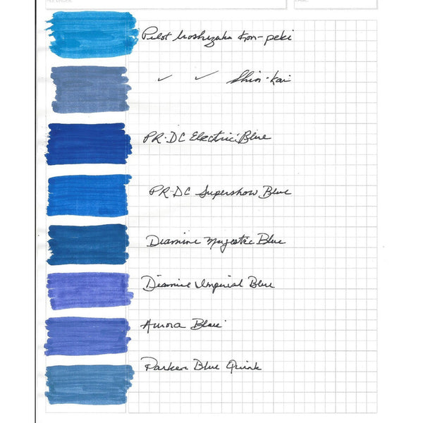 Tinta Pluma Fuente Parker (cartridges Largos) - Blue