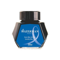 Tinta Pluma Fuente Waterman - 50 Ml - Serenity Blue