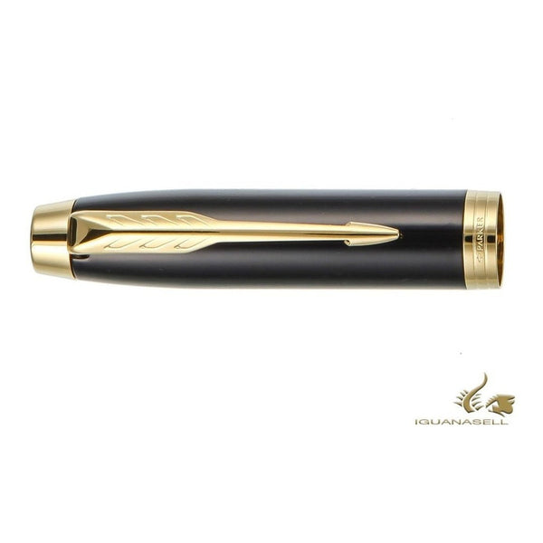 Lapicera Pluma Fuente Parker Im Black Gold - Medium