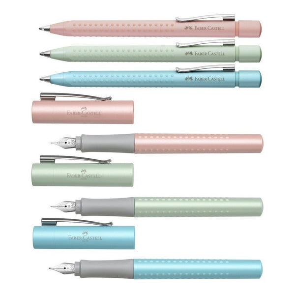 Lapicera Pluma Fuente Faber-castell Grip - Pastel Menta