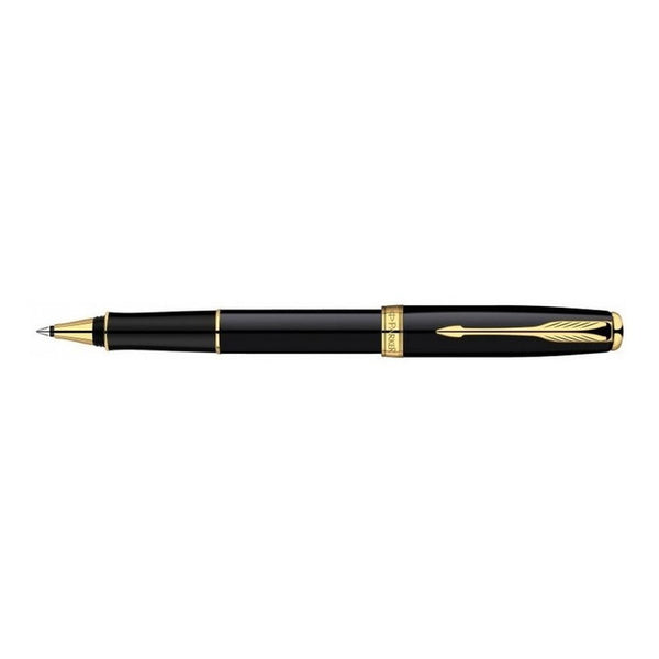 Lapicera Roller Parker Sonnet Black Lacquer Gt