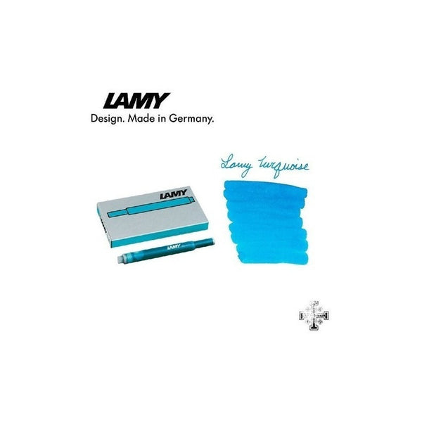 Tinta Pluma Fuente Lamy T10 - Cartridges Turquesa (5 Pcs)