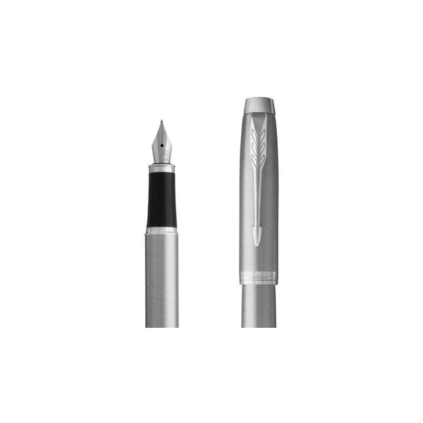 Lapicera Pluma Fuente Parker Im Stainless Steel Ct - Fine