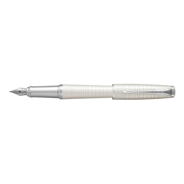 Lapicera Pluma Fuente Parker Urban Premium Metal Pearl - Medium (M)