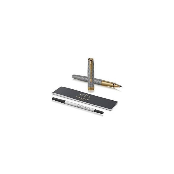 Lapicera Roller Parker Sonnet Silver With Ciselé Pattern