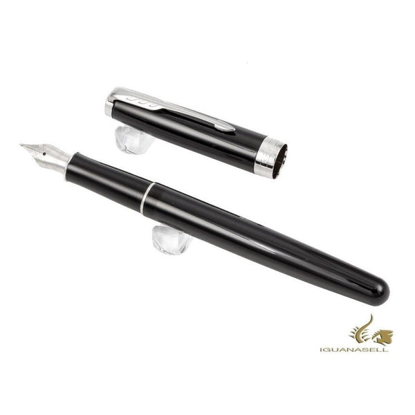 Lapicera Pluma Parker Sonnet Lacquered Black Palladium